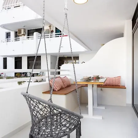 דירה Home2book Charming Seaside Apt El Medano, Terrace *